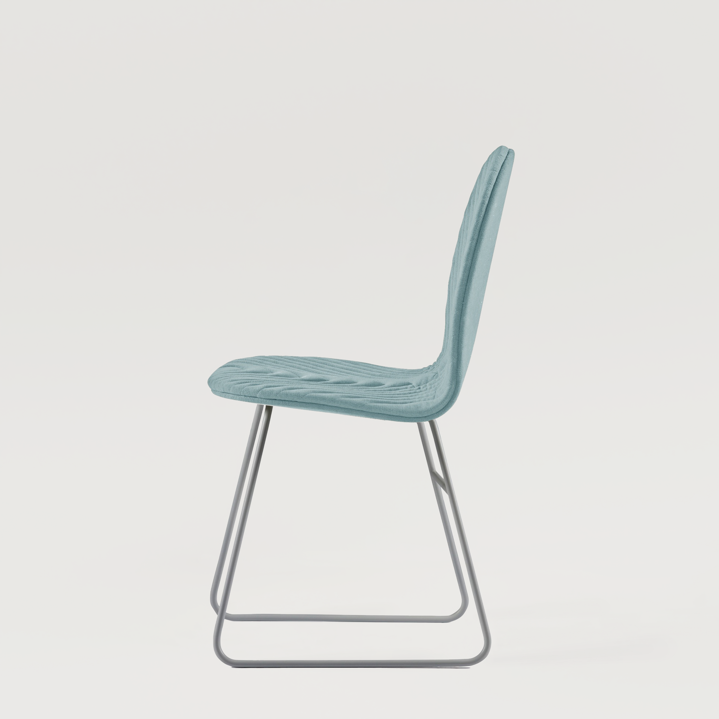 Chair Mannequin 02 White - Light Blue
