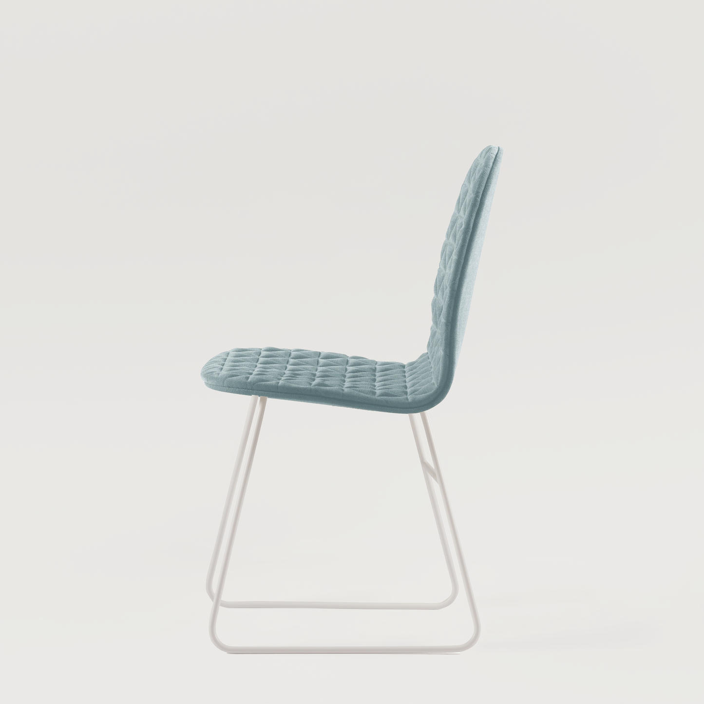 Chair Mannequin 02 White - Light Blue