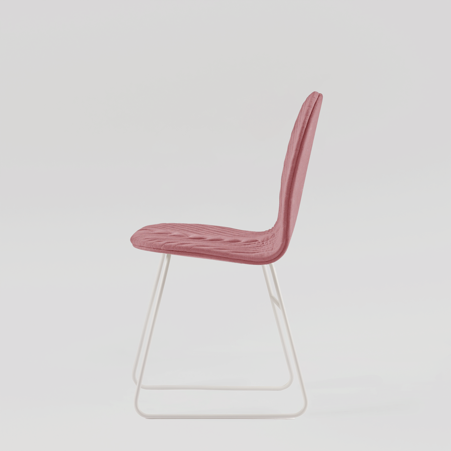 Chair Mannequin 02 White - Dusty Rose