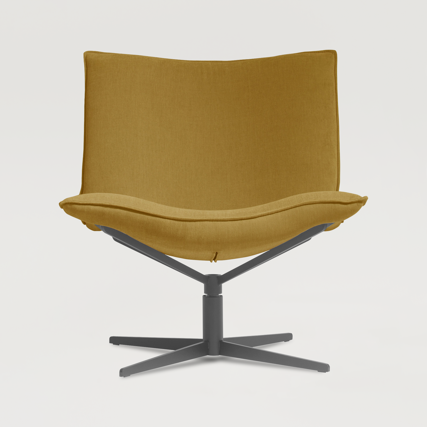 Armchair Mac.B Grey - Mustard
