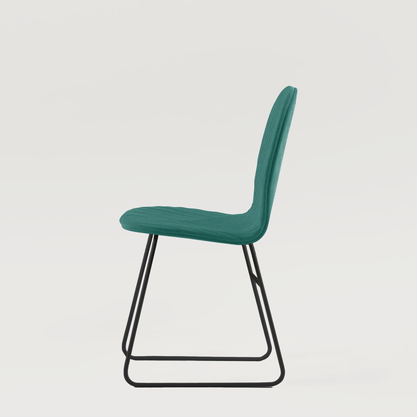Chair Mannequin 02 Black - Turquoise