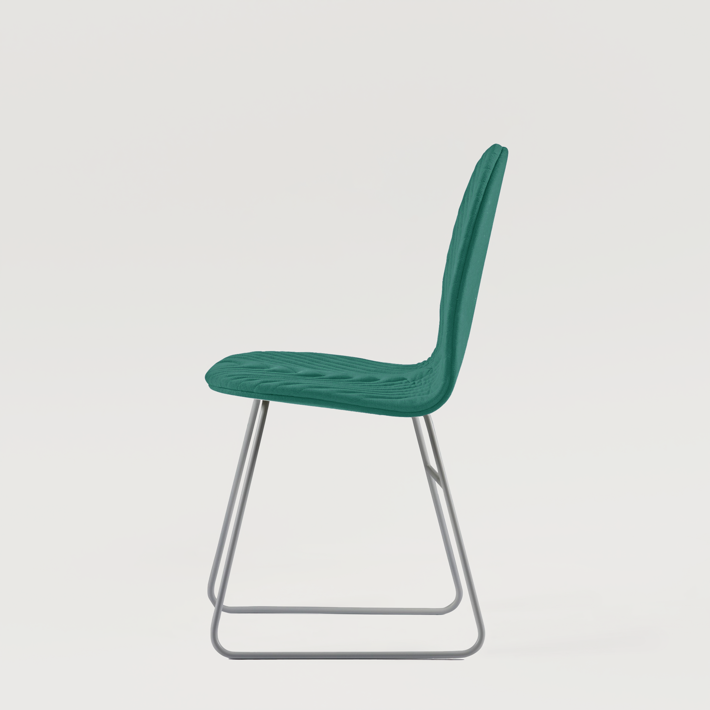 Chair Mannequin 02 White - Turquoise