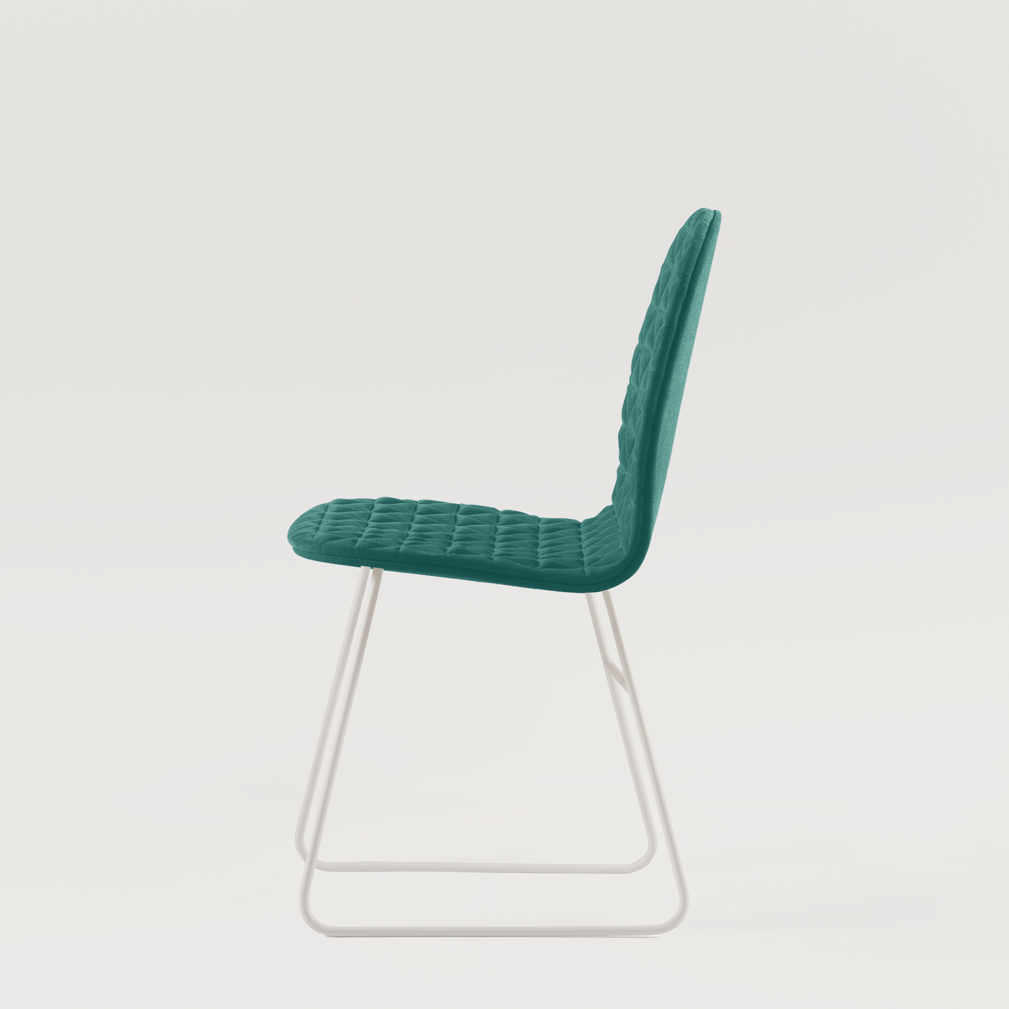 Chair Mannequin 02 White - Turquoise