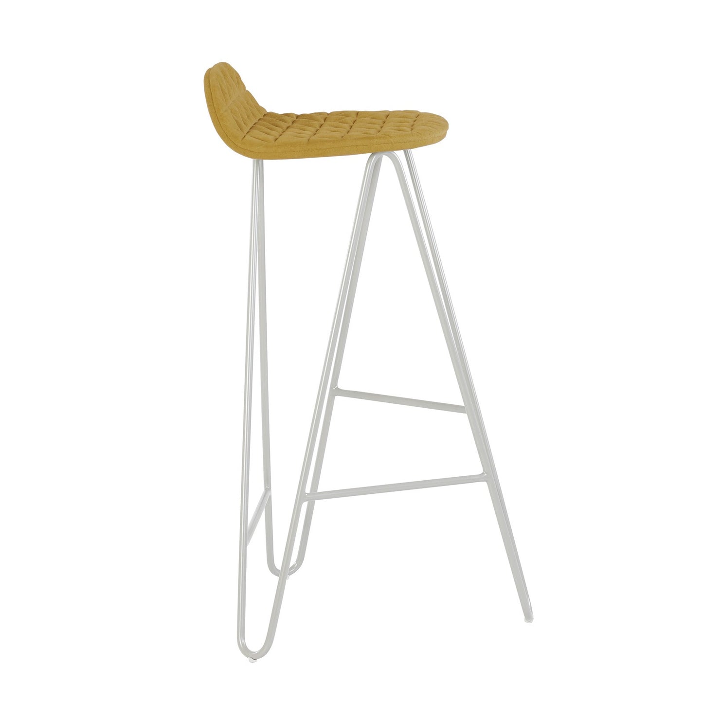 Bar stool Mannequin Bar 02 High - Mustard