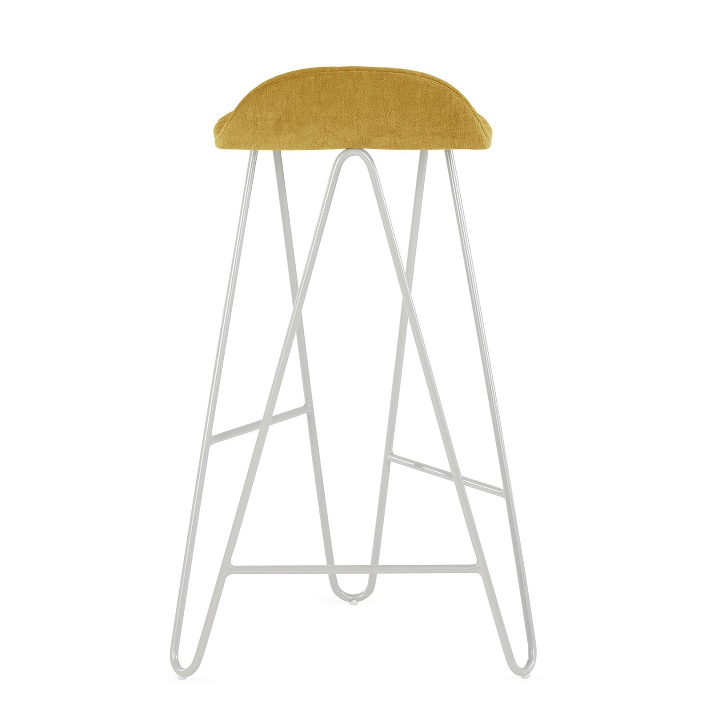 Bar stool Mannequin Bar 02 High - Mustard