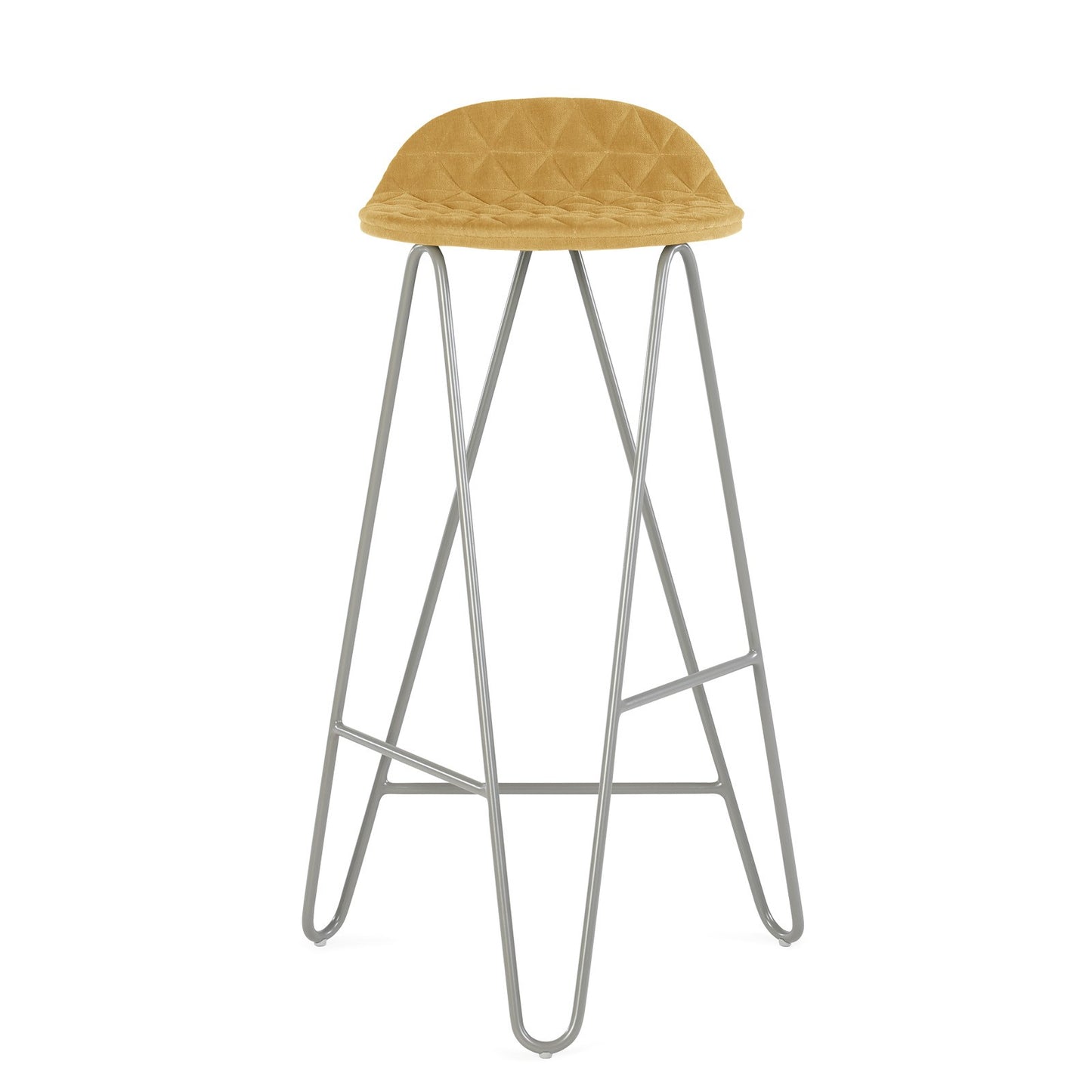 Bar stool Mannequin Bar 02 High - Mustard