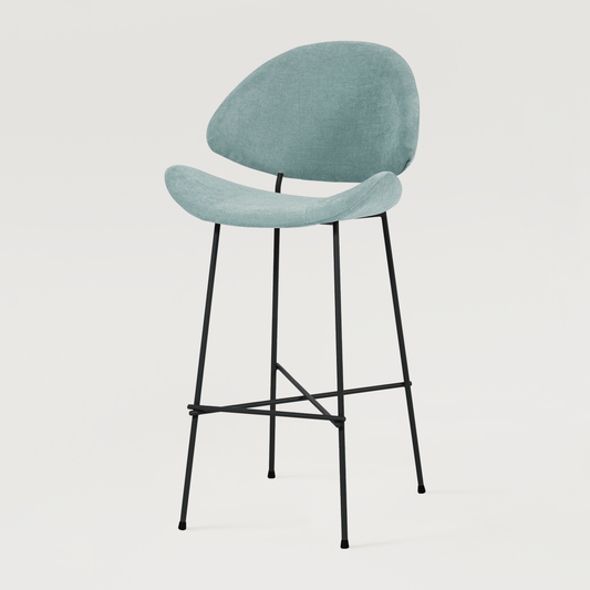 Bar stool Cheri Bar Trend High - Light Blue