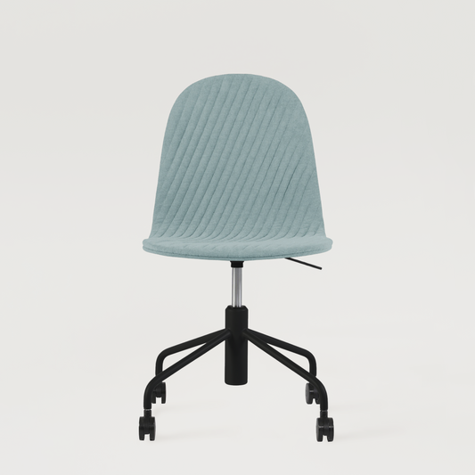 Chair Mannequin 06 Black - Light Blue