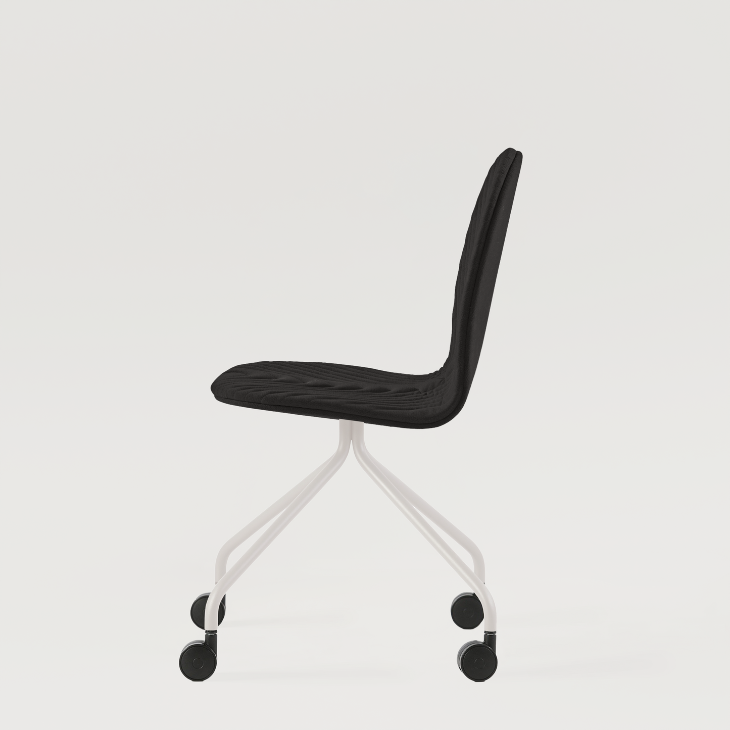 Chair Mannequin 04 White - Black