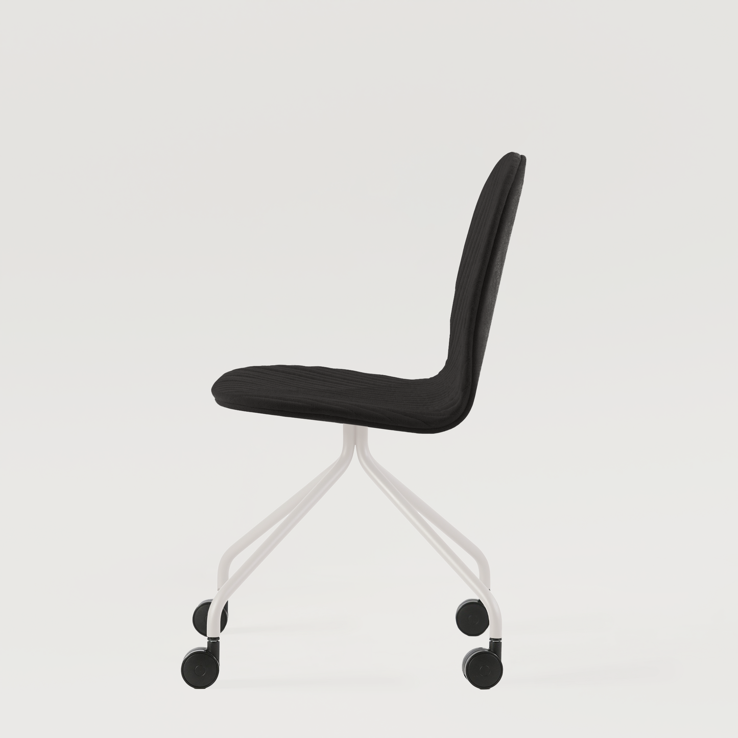 Chair Mannequin 04 White - Black