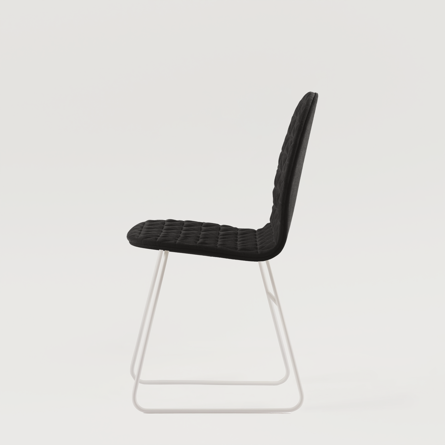 Chair Mannequin 02 White - Black
