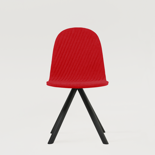 Chair Mannequin 01 black - Red