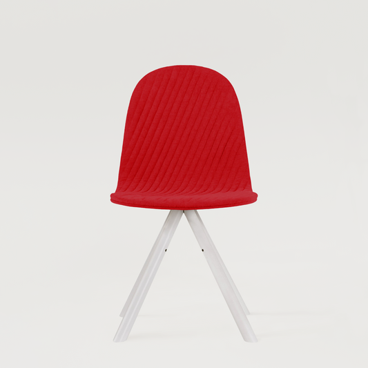 Chair Mannequin 01 white - Red