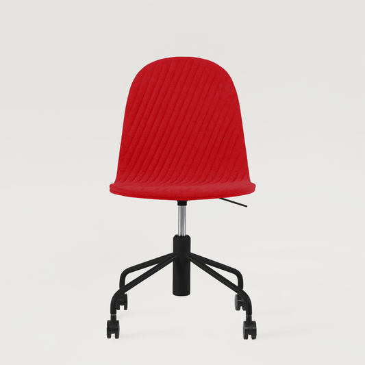 Chair Mannequin 06 Black - Red