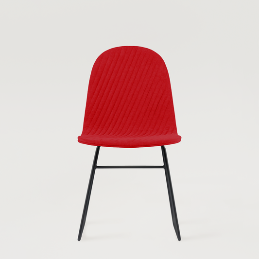 Chair Mannequin 02 Black - Red