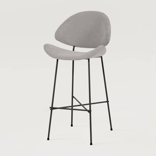 Bar stool Cheri Bar Trend High - Light Grey