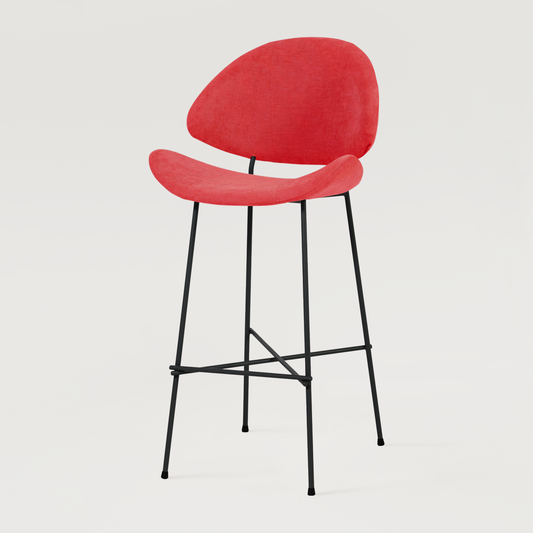 Bar stool Cheri Bar Trend High - Coral