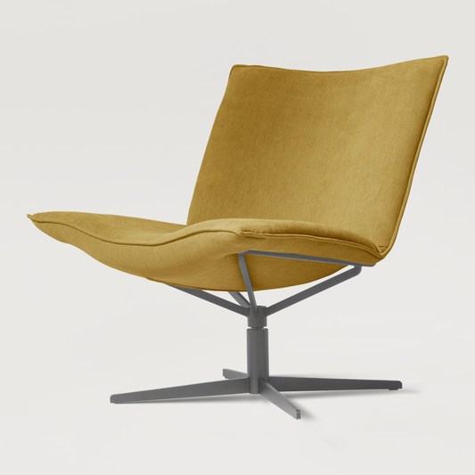 Armchair Mac.B Grey - Mustard