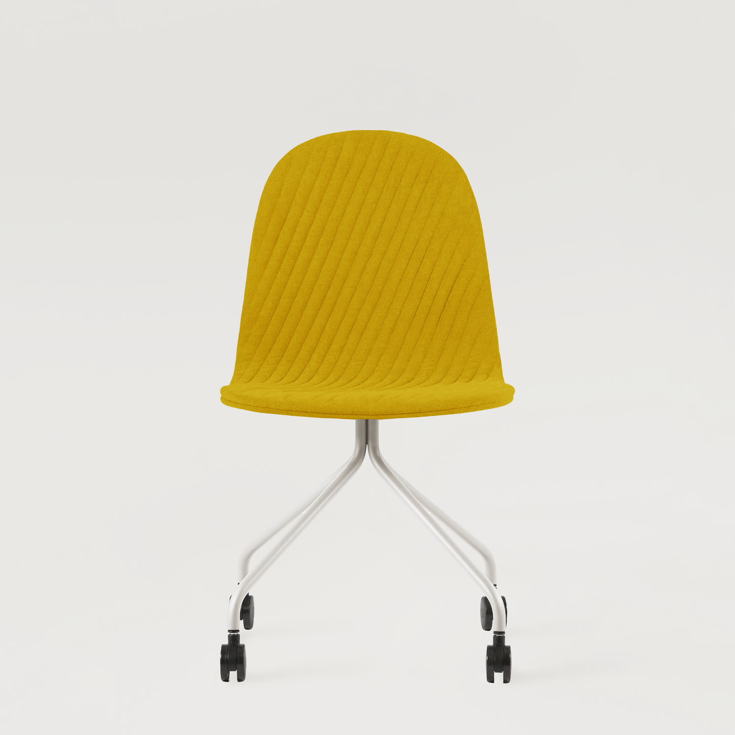 Chair Mannequin 04 White - Mustard