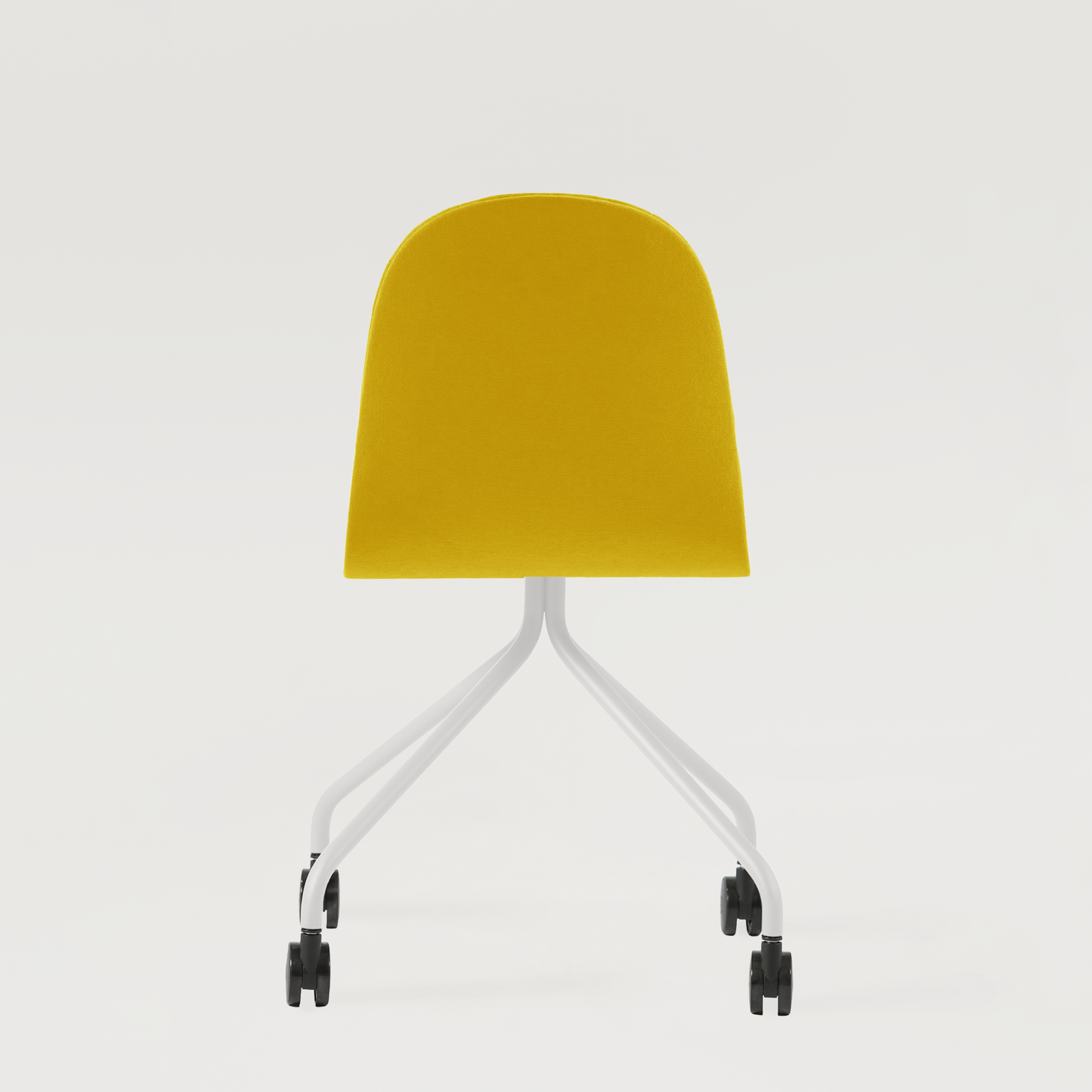 Chair Mannequin 04 White - Mustard