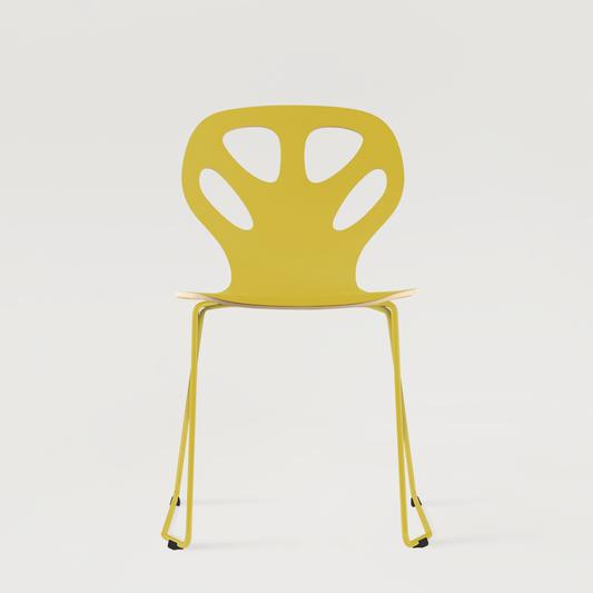Chair Maple M01 - Yellow