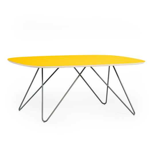 Coffee table Zig-Zag DL - Yellow