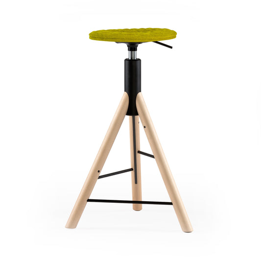 Bar stool Mannequin Bar 01 natural - Green