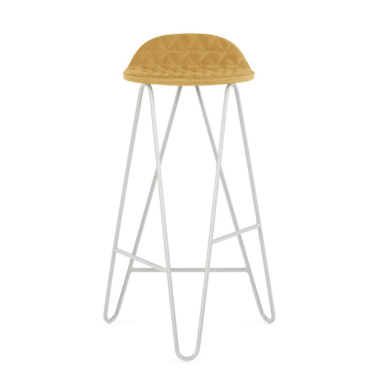 Bar stool Mannequin Bar 02 High - Mustard